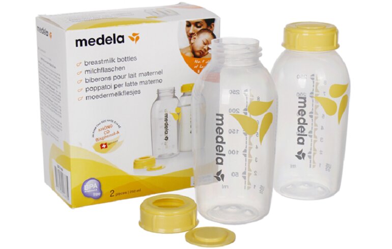 Bình trữ sữa Medela của Thụy Sĩ