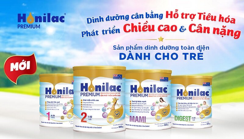 Review các dòng sữa Honilac cho mẹ và bé, người lớn tuổi