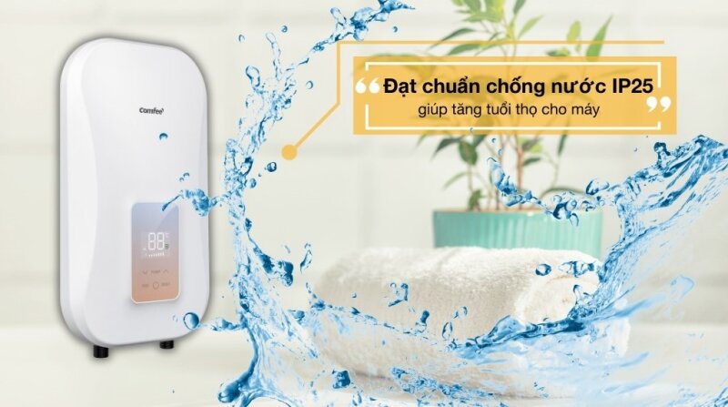 Máy nước nóng trực tiếp Comfee CWH-45EPGPVN(W)-CB: Tốt trong tầm giá 2 triệu đồng!