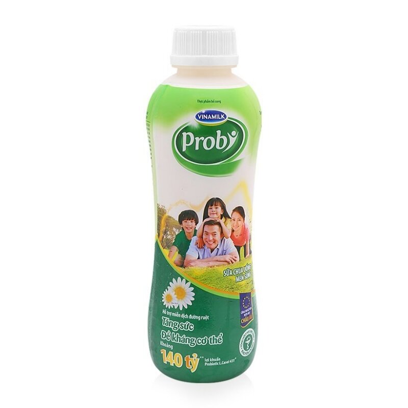 Sữa chua uống Probi Vinamilk có đường chai 700ml.