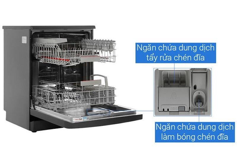 Máy rửa bát Bosch SMS4IKC62T kiểu dáng hiện đại, sang trọng cho không gian bếp