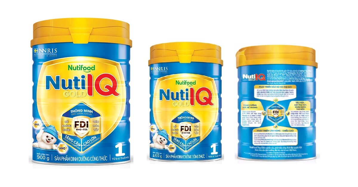 5 điều cần biết về sữa Nuti IQ Gold Step 1 cho trẻ 0-6 tháng tuổi