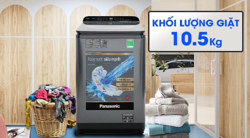 So sánh máy giặt Panasonic Inverter 10.5 kg NA-FD105X3BV (2025) và NA-FD10AR1BV (2019)