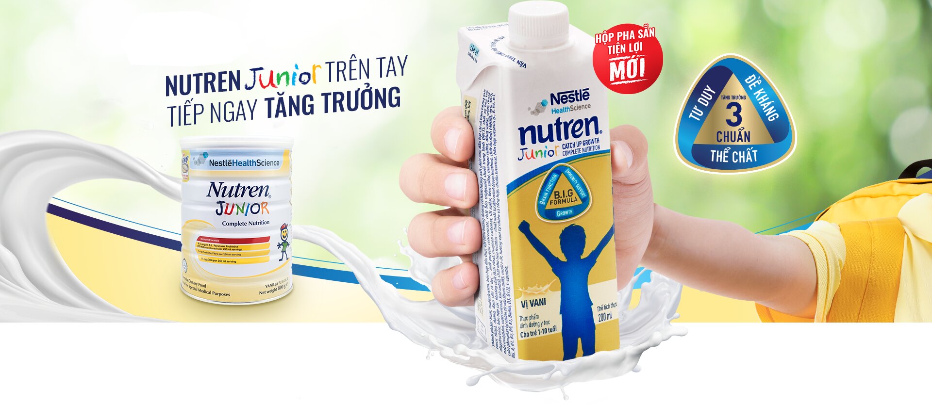 Sữa Nutren Junior pha sẵn 200ml