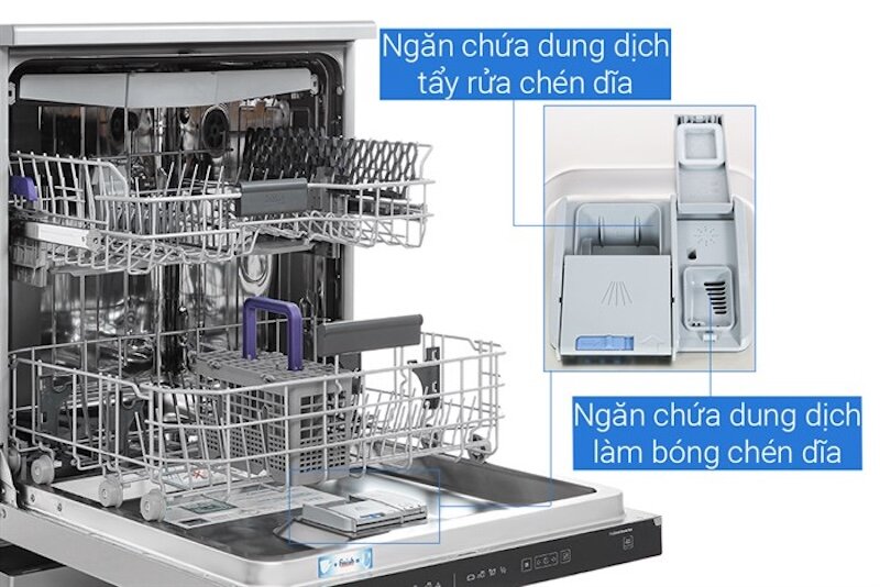 Máy rửa bát Beko 15 bộ DEN48520X thiết kế tinh tế, hiệu năng mạnh mẽ