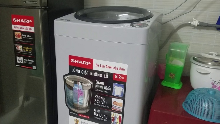 Lỗi E2 máy giặt Sharp: Nguyên nhân và cách khắc phục chi tiết