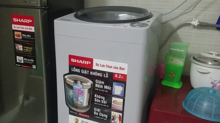 Lỗi E2 trên máy giặt Sharp