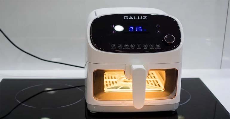 Nồi chiên Galuz là sự lựa chọn phù hợp cho gia đình bạn nồi chiên không dầu Galuz