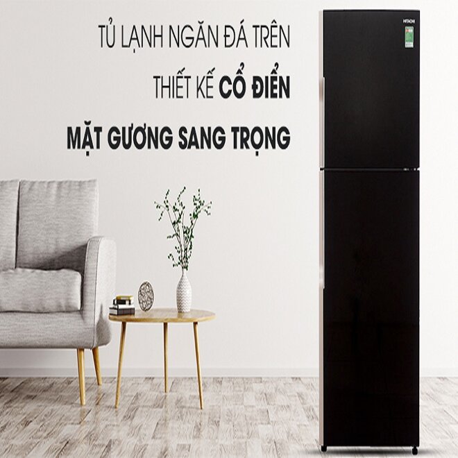 Tủ lạnh Hitachi R-VG440PGV3 (GBK) - 365L Inverter