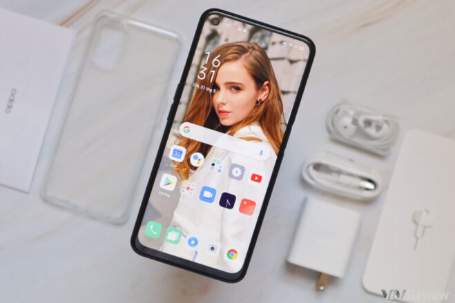 Oppo A92 màu tím