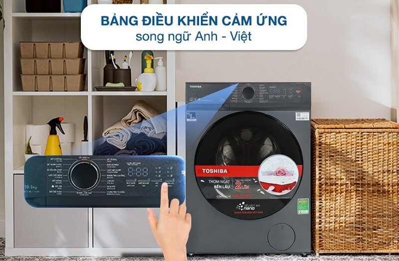 Những cải tiến nổi bật của máy giặt Toshiba Inverter 10 kg TW-T23BU110UWV(MG) 2025 so với TW-T21BU110UWV(MG) 2023