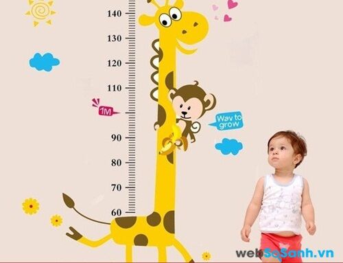 Làm sao để biết chiều cao của con bạn trong tương lai?