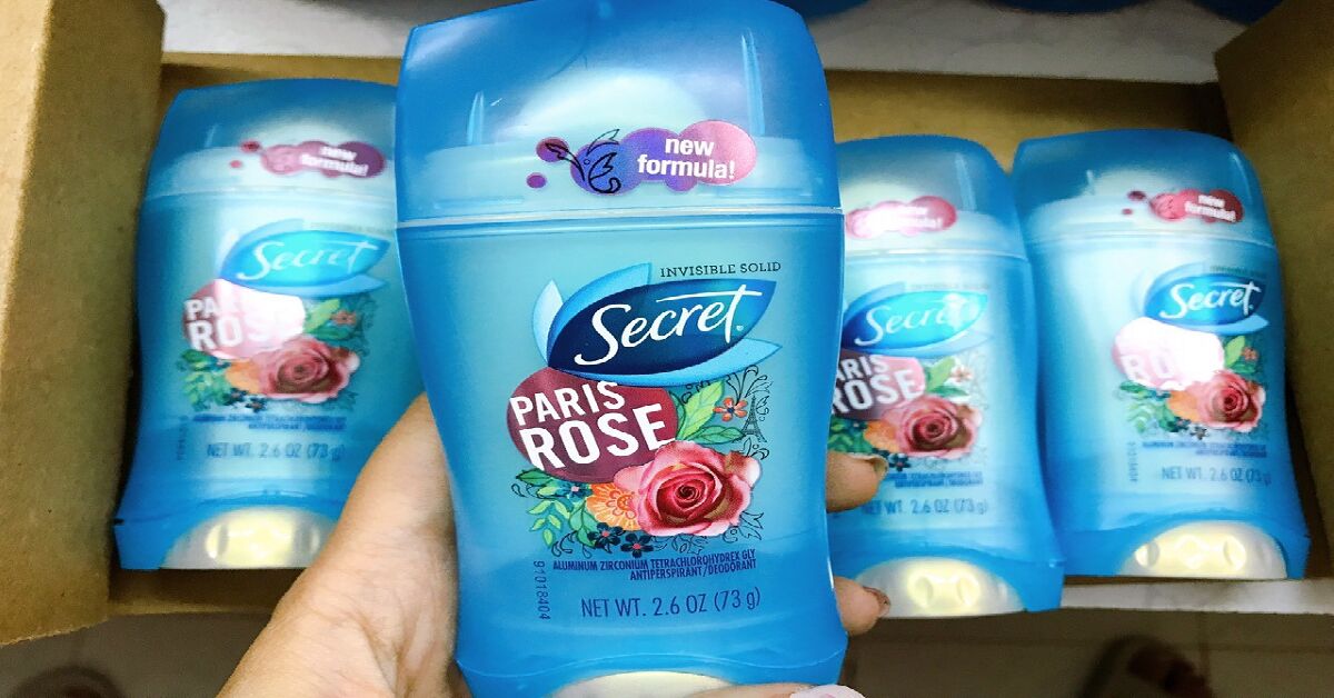 Lăn nách khử mùi Secret có tốt không, giá bao nhiêu?