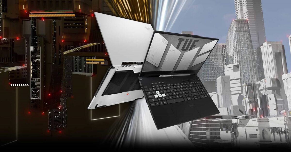 Laptop Asus TUF Gaming Dash F15 FX517ZE-HN045W: Thiết kế độc đáo, sức mạnh không giới hạn