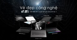Laptop MSI Creator Series: chiếc laptop dành cho những ai thích thiết kế!