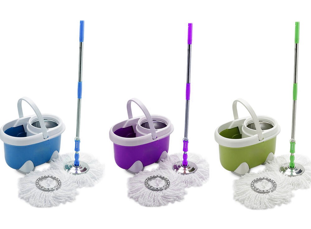 Lau dọn nhà cửa dễ dàng hơn với cây lau 360 độ
