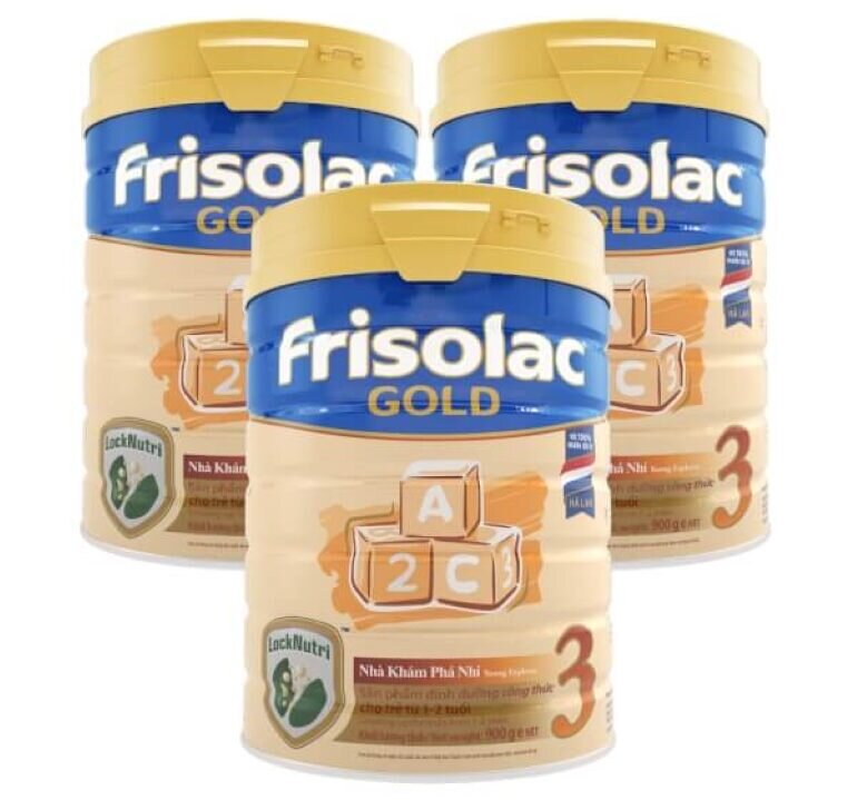Giá sữa Frisolac Gold 3 900g