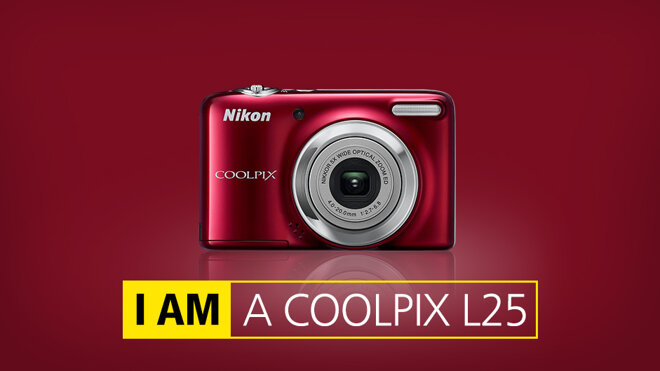 Máy ảnh Nikon Coolpix L25 nổi trội với tính năng nhận diện nụ cười