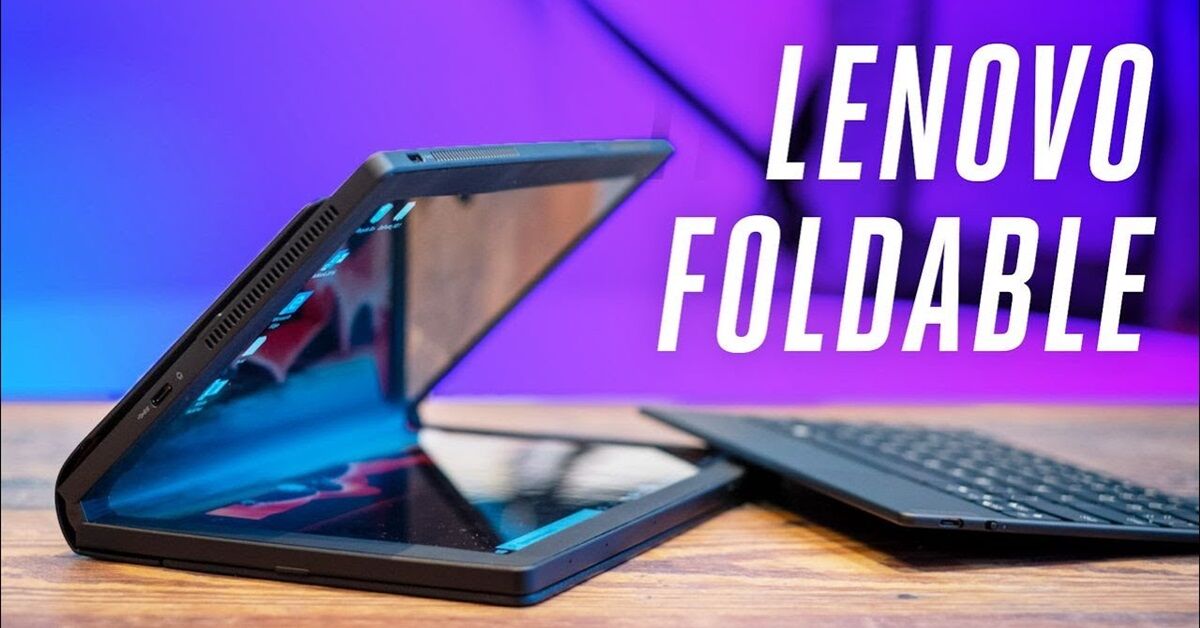 Lenovo ThinkPad X1 Fold: Máy tính xách tay với màn hình gập!