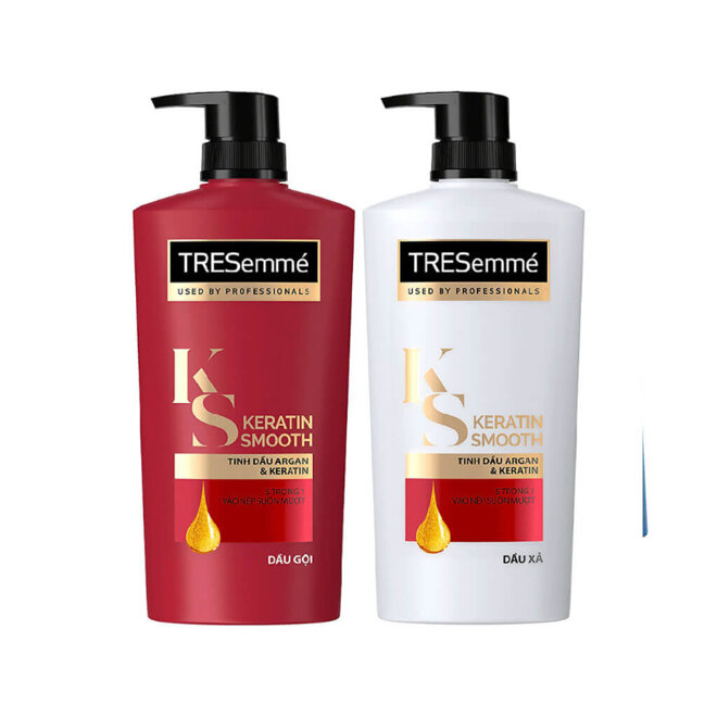 Dầu gội xả Tresemme đỏ