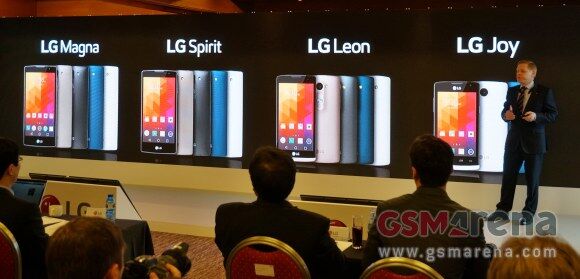 LG giới thiệu 4 smartphone tầm trung tại MWC 2015