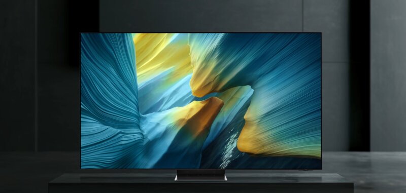 Lớp phủ mờ giúp Samsung 65S95F có khả năng chống chói tốt hơn, nhưng sẽ làm màu đen không sâu được như LG 65G5PSA