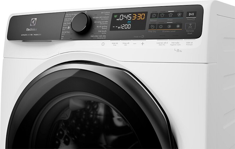 Máy giặt sấy Electrolux Inverter EWW1343R7WC đời mới, chức năng
