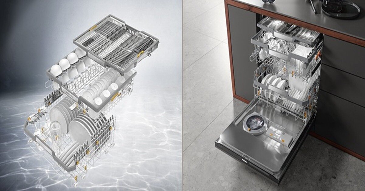 Lí do nên chọn mua máy rửa bát âm tủ 14 bộ Miele G 7910 Sci