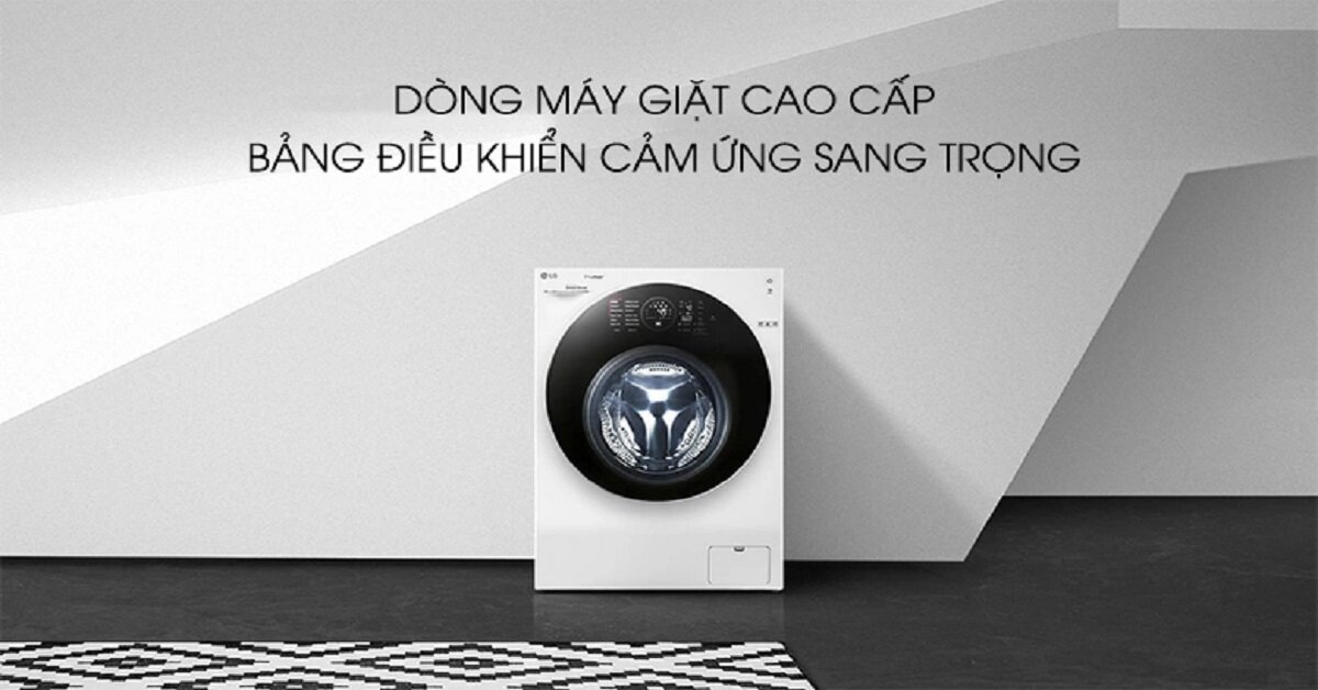 Lí do nên lựa chọn máy giặt sấy LG Inverter 10.5 kg FG1405H3W1