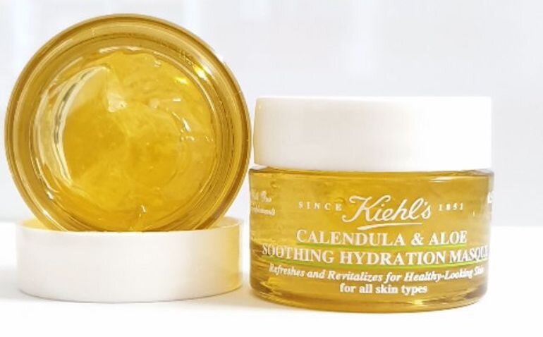 Mặt nạ dạng gel Kiehl's Calendula & Aloe Soothing Hydration Masque.