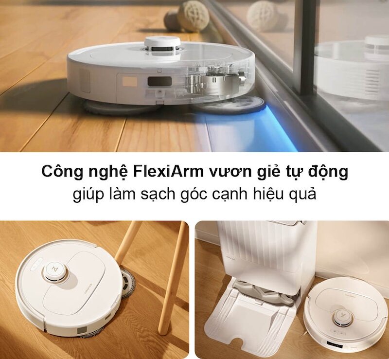 Robot hút bụi lau nhà Roborock Q Revo Pro: Đột phá mới, làm sạch sâu hơn