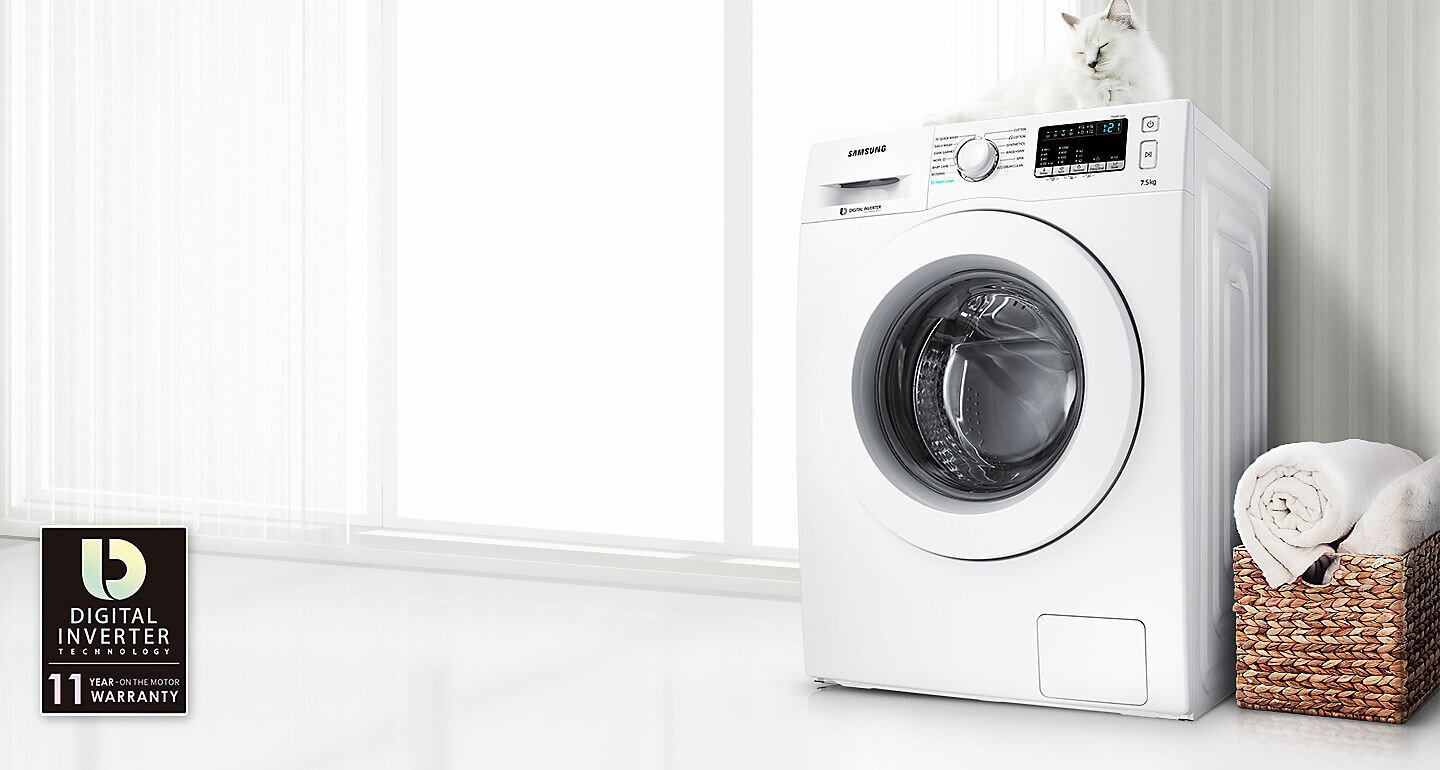 Máy giặt Samsung WW80J42G0BW sang trọng