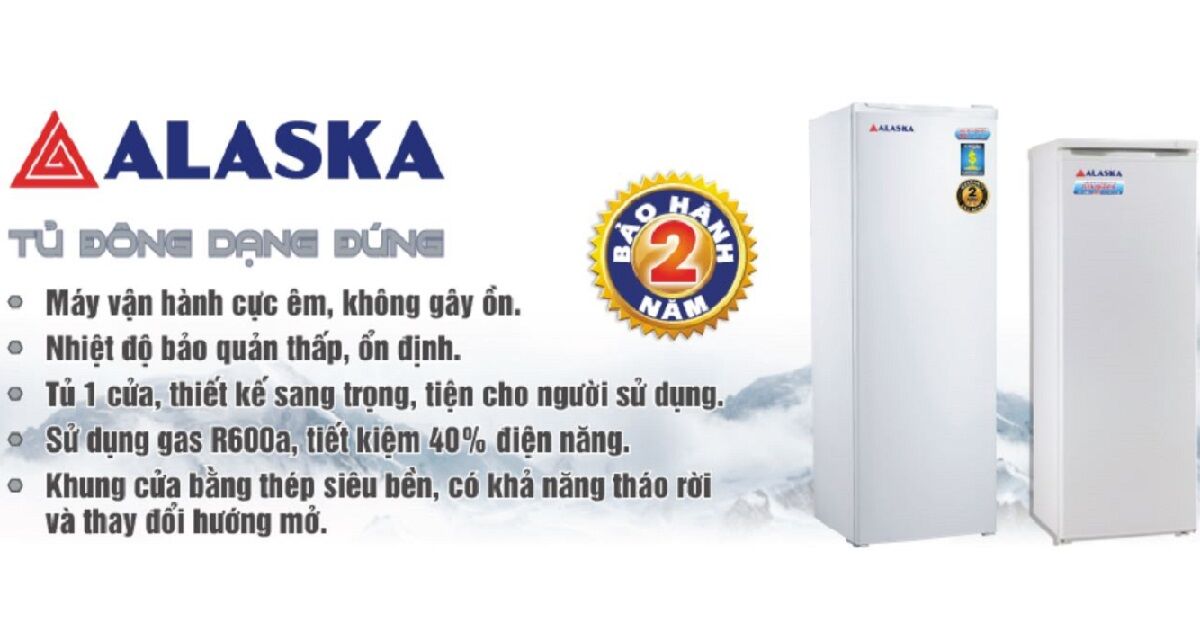 Lộ diện 2 model tủ đông Alaska đứng xứng tầm đầu tư năm 2022