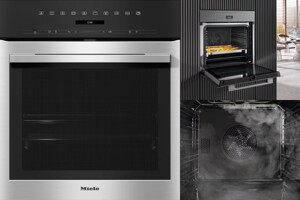 Lò nướng hấp Miele DGC 7150 giúp người dùng chế biến được nhiều món ăn dễ dàng