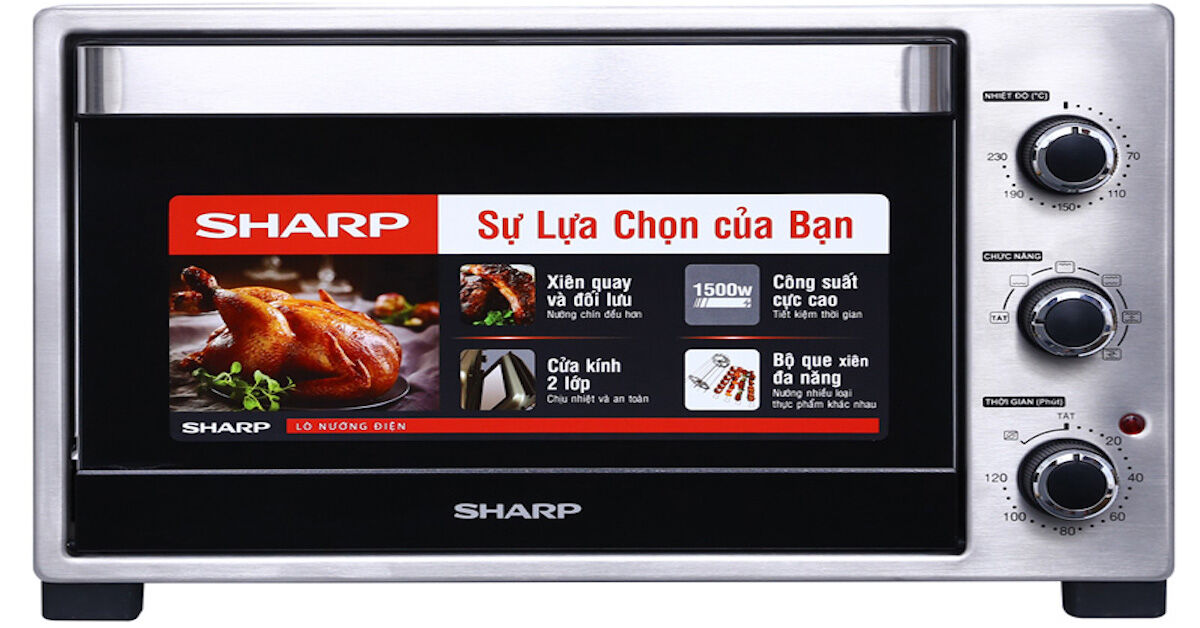 Lò nướng Sharp EO-A323RCSV-ST đáng tiền để mua và sử dụng
