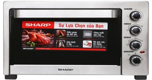 Lò nướng Sharp EO-A384RCSV-ST thân thiện với mọi nhà
