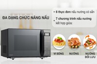 Lò vi sóng có nướng Panasonic NN-CT66MBYUE công suất ấn tượng, nướng thơm phức