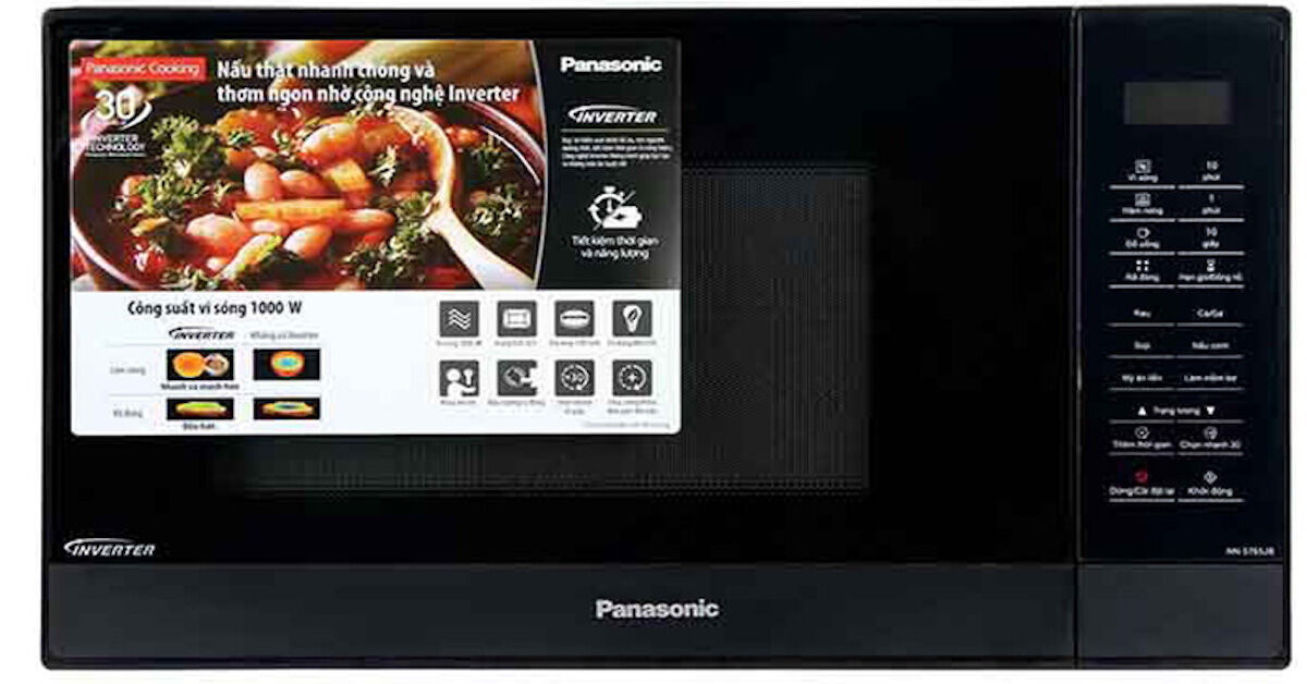 Lò vi sóng Panasonic NN-ST65JBYUE có tốt không? Giá bao nhiêu?