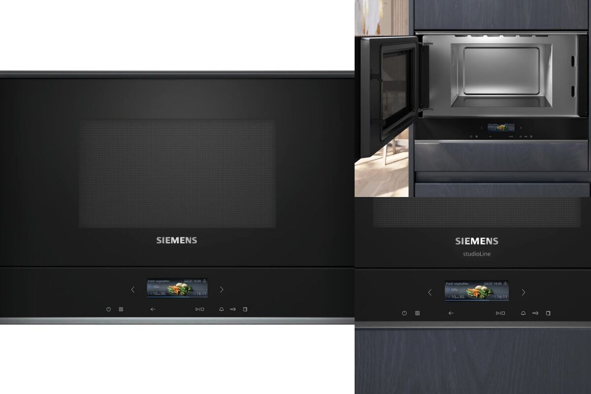 Lò vi sóng Siemens BF722L1B1 công nghệ tiên tiến, thiết kế chuẩn châu Âu