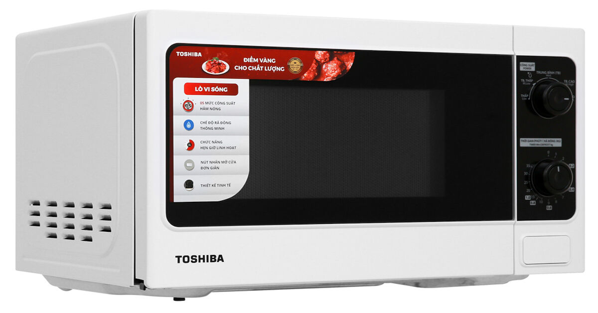 Lò vi sóng Toshiba ER-SM20(W1)VN có tốt không?