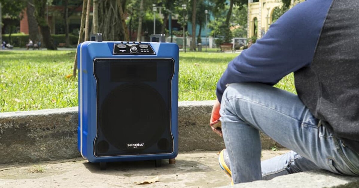 Loa kéo SoundMax M-7: Tưng bừng sắc âm, nối kết đam mê ca hát