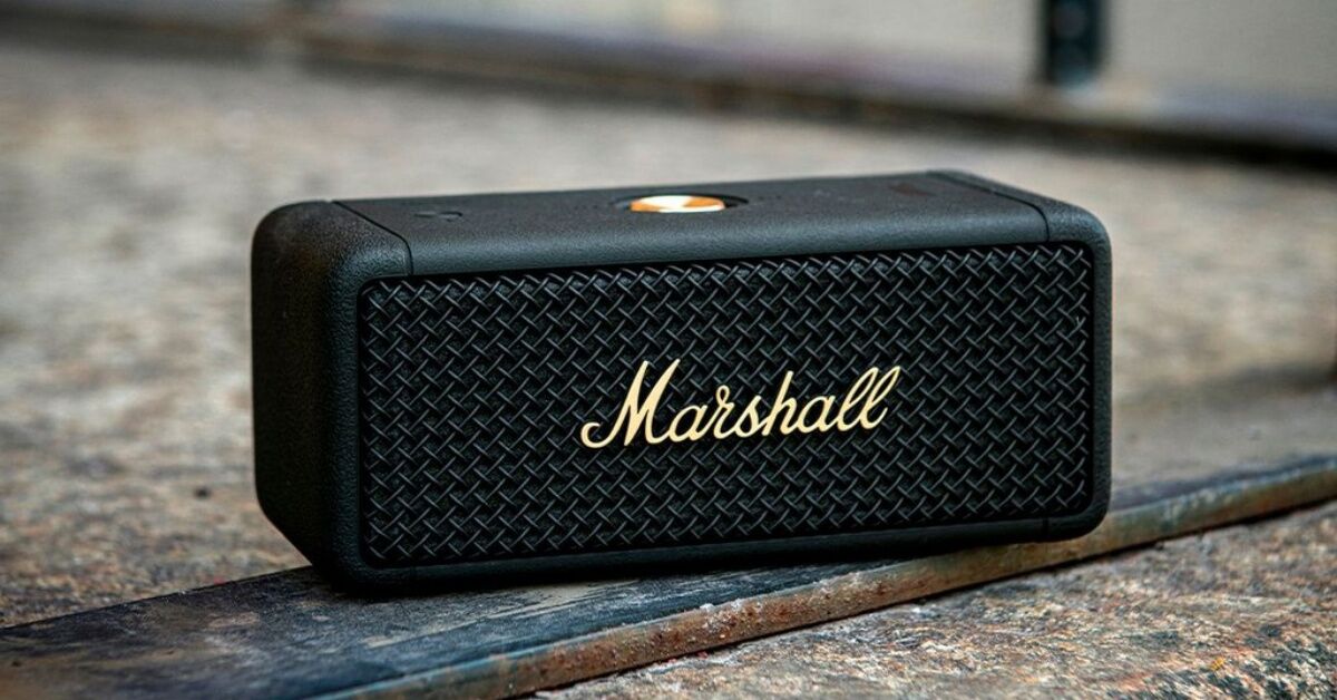 Loa Marshall Emberton đem âm nhạc đỉnh cao đến ngôi nhà của bạn