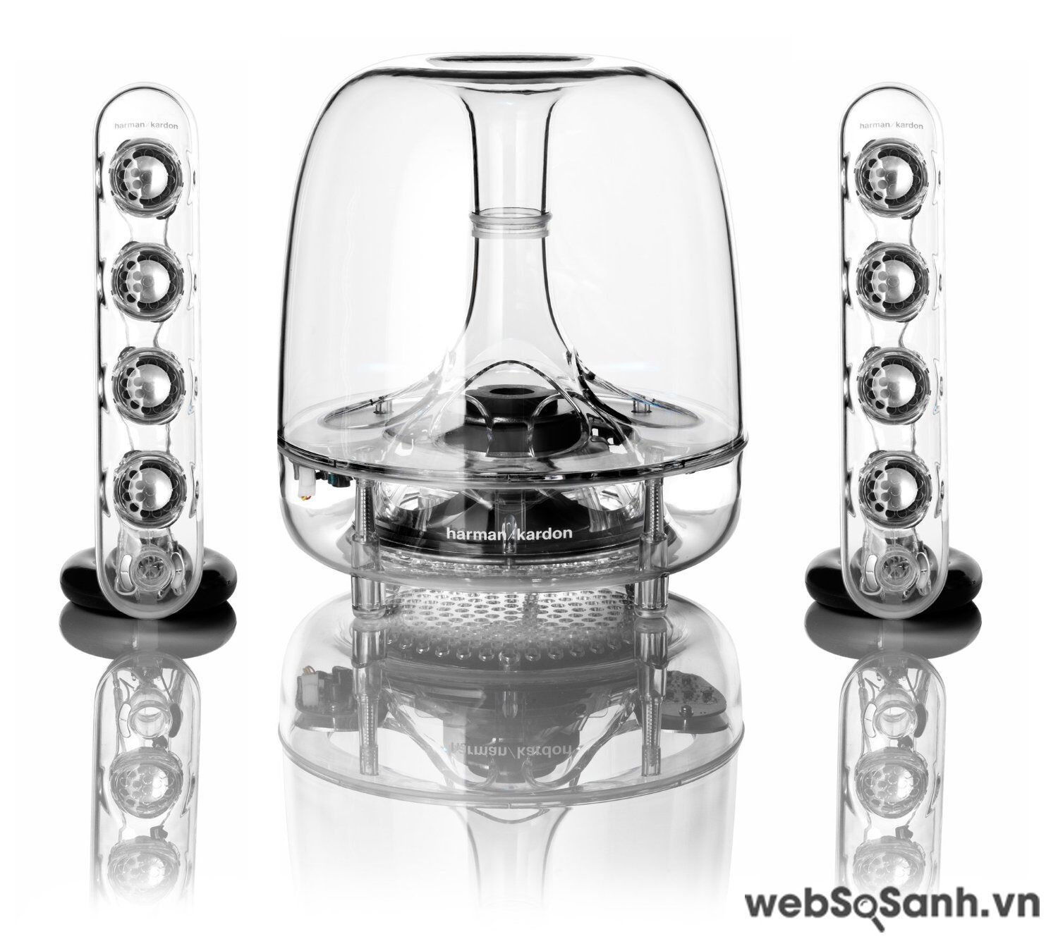 Loa vi tính SoundSticks III đem đến thiết kế hiện đại, âm thanh chất