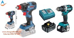 Loạt dụng cụ cầm tay dùng pin đang có giá bán siêu rẻ tại DUNGCUTHIETBI.NET