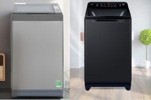 Loạt máy giặt Aqua cửa trên 9kg đời cũ nhưng vẫn "đắt như tôm tươi" nhờ giá rẻ và chất lượng