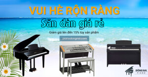Loạt piano điện giảm giá "sập sàn", giá chỉ từ 5 triệu đồng