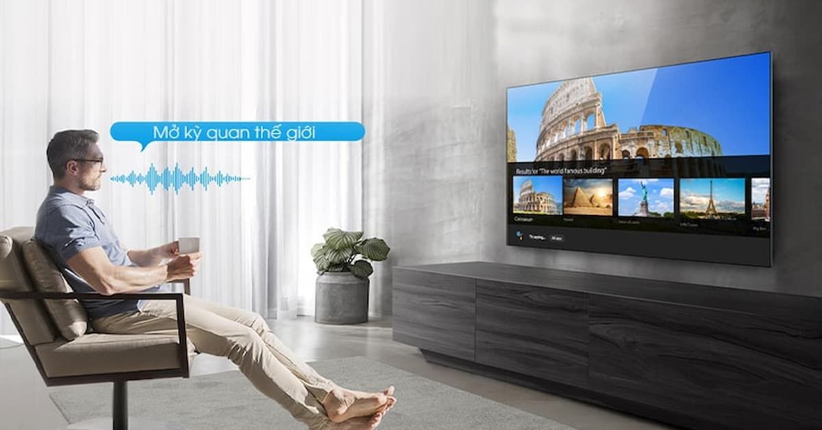 Loạt tính năng thông minh trên Android tivi QLED TCL 55C725