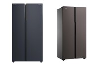Loạt tủ lạnh Toshiba side by side đang hạ giá sâu, chất Nhật bền bỉ, tiết kiệm điện