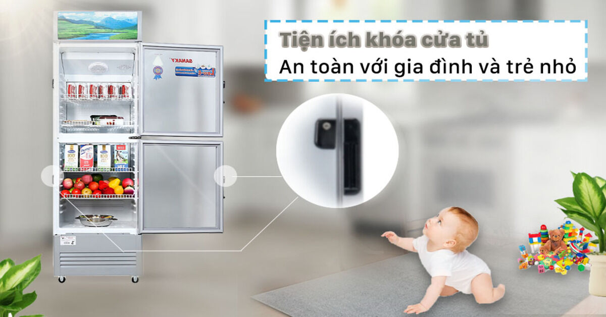 Lợi ích của tủ mát Sanaky VH-408WL đem lại cho người dùng