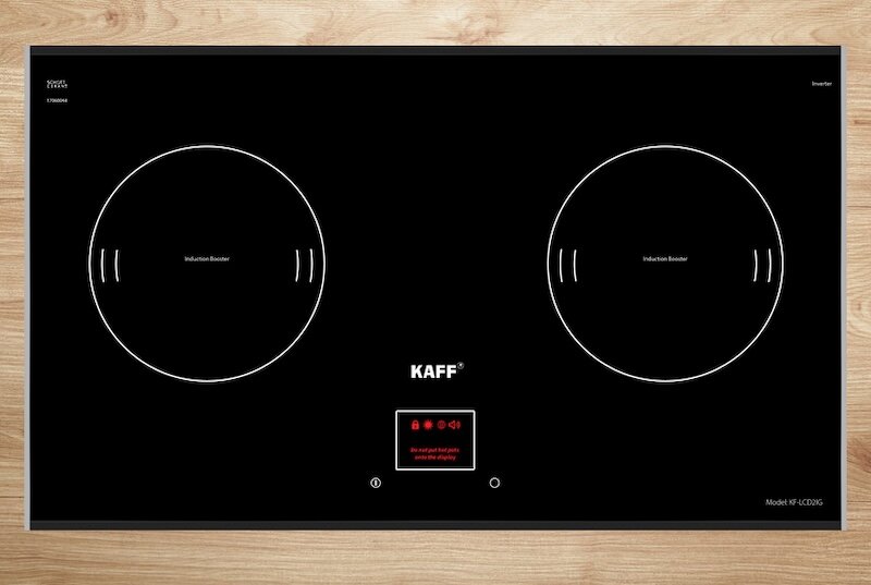 Bếp từ âm 2 vùng nấu Kaff KF-LCD2IG sang trọng, hiện đại và an toàn